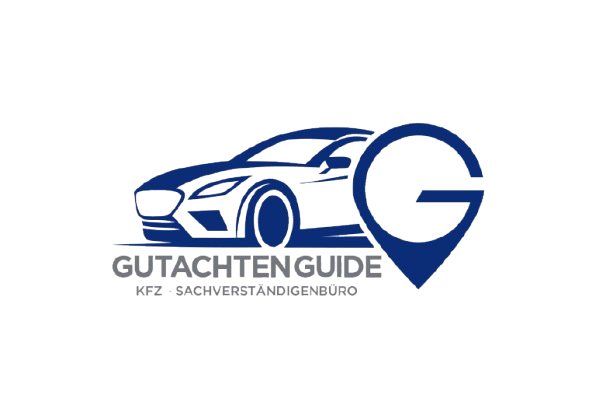 Logo von GutachtenGuide mit einem stilisierten Auto und dem Buchstaben G.